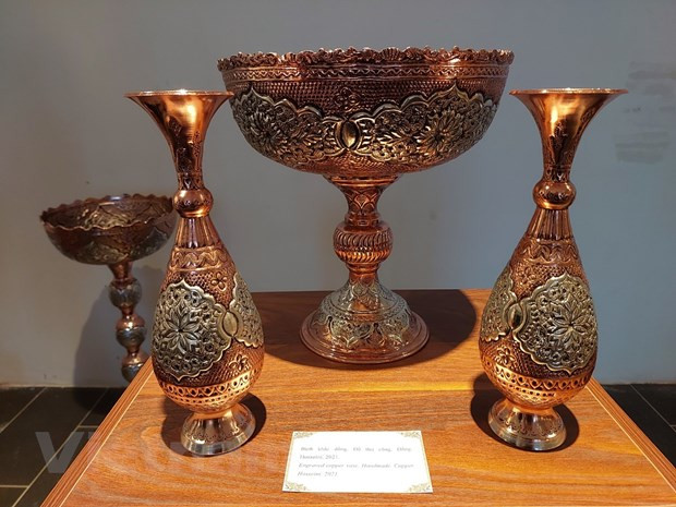 L’art millénaire de l'Iran s'expose au Musée d’ethnologie de Hanoi ảnh 4 L’art millénaire de l'Iran s'expose au Musée d’ethnologie de Hanoi ảnh 4