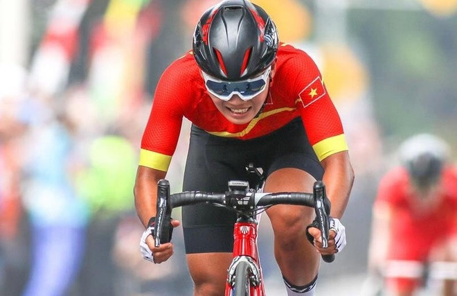 Cyclisme: Nguyen Thi That remporte une médaille d’or lors des Championnats d'Asie ảnh 1 Cyclisme: Nguyen Thi That remporte une médaille d’or lors des Championnats d'Asie ảnh 1