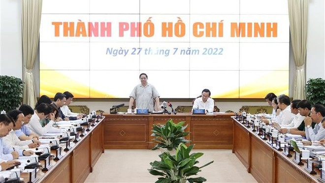 Chaque trimestre, le gouvernement travaillera avec Ho Chi Minh-Ville pour stimuler son développement ảnh 1 Chaque trimestre, le gouvernement travaillera avec Ho Chi Minh-Ville pour stimuler son développement ảnh 1
