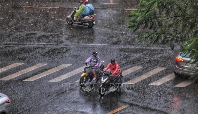 Des pluies s'abattent toutes les régions du pays le 22 septembre ảnh 1 Des pluies s'abattent toutes les régions du pays le 22 septembre ảnh 1