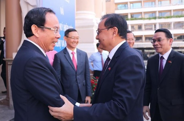 Ho Chi Minh-Ville fête les 60 ans des relations diplomatiques Vietnam-Laos ảnh 1 Ho Chi Minh-Ville fête les 60 ans des relations diplomatiques Vietnam-Laos ảnh 1