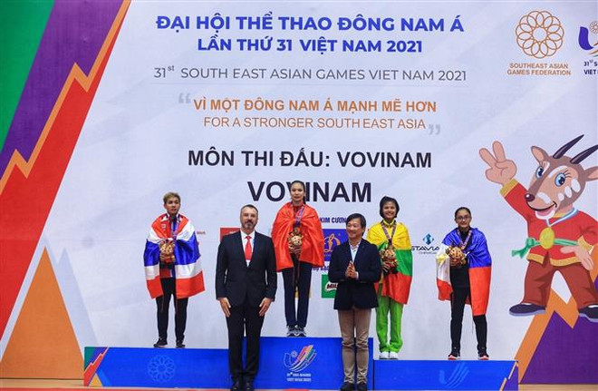 SEA Games 31 : l’équipe de Vovinam du Vietnam en tête de la région ảnh 2