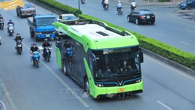 Hanoï nécessitera de 887 millions de dollars pour une flotte d’autobus électriques ảnh 2 Hanoï nécessitera de 887 millions de dollars pour une flotte d’autobus électriques ảnh 2