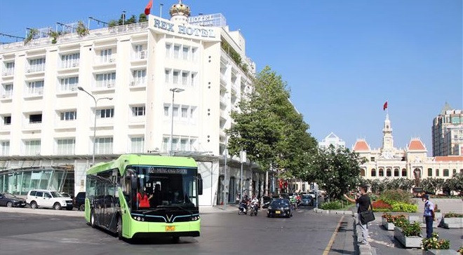 Hô Chi Minh-Ville: la première ligne de bus électrique sera mise en service le 9 mars ảnh 2 Hô Chi Minh-Ville: la première ligne de bus électrique sera mise en service le 9 mars ảnh 2
