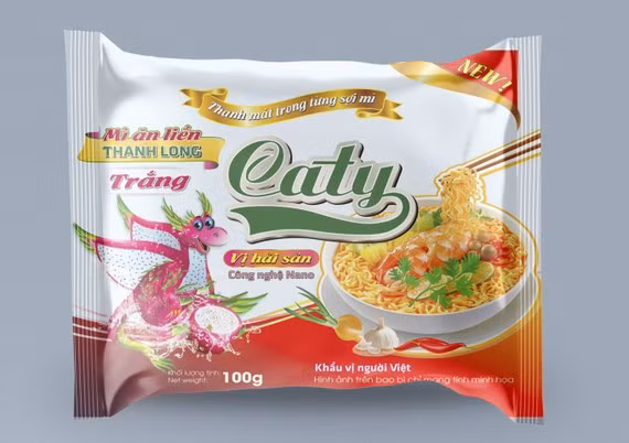 Des nouilles au fruit du dragon pour croquer à belles dents ảnh 1