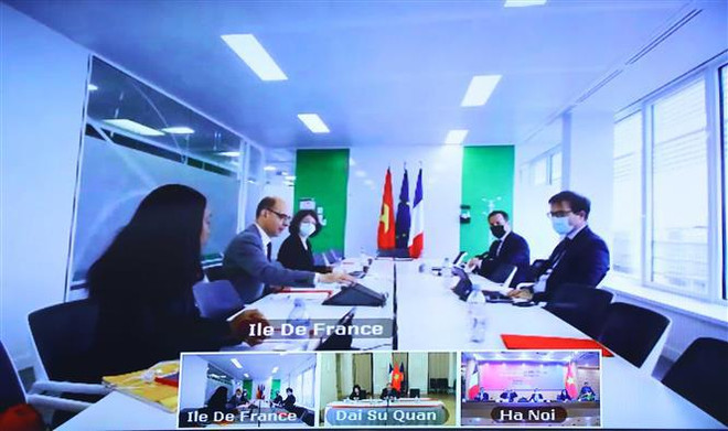 Hanoï et Île-de-France signent un accord de coopération pour 2022-2025 ảnh 2 Hanoï et Île-de-France signent un accord de coopération pour 2022-2025 ảnh 2