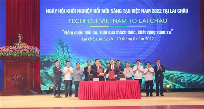Coup d’envoi de Techfest Vietnam 2022 à Lai Chau ảnh 2 Coup d’envoi de Techfest Vietnam 2022 à Lai Chau ảnh 2