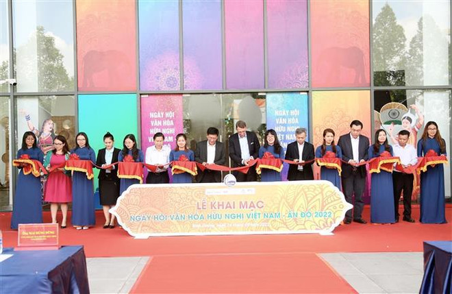 Ouverture de la Journée culturelle Vietnam - Inde 2022 à Binh Duong ảnh 1