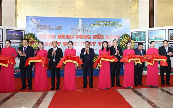 Le PM préside une conférence sur le delta du Mékong ảnh 2 Le PM préside une conférence sur le delta du Mékong ảnh 2