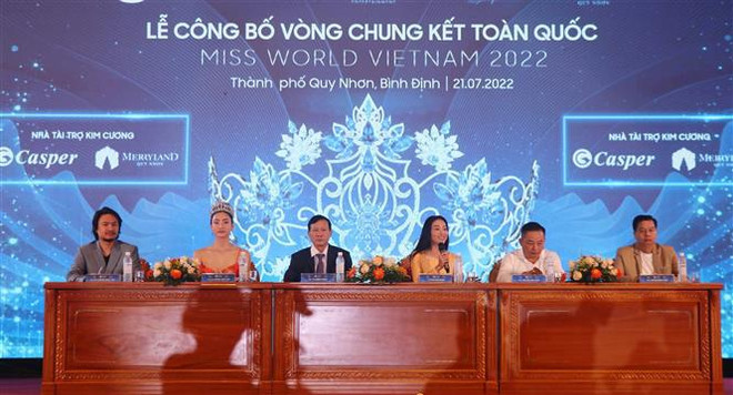 La phase finale du "Miss World Vietnam 2022" se tient à Quy Nhon ảnh 1 La phase finale du "Miss World Vietnam 2022" se tient à Quy Nhon ảnh 1