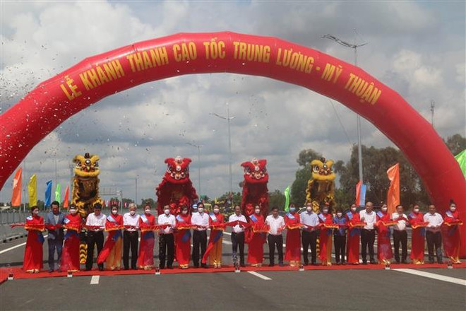 Inauguration de l'autoroute Trung Luong - My Thuân ảnh 1
