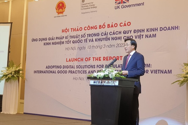 L'application de solutions numériques dans la réforme de la réglementation des affaires au Vietnam ảnh 1 L'application de solutions numériques dans la réforme de la réglementation des affaires au Vietnam ảnh 1