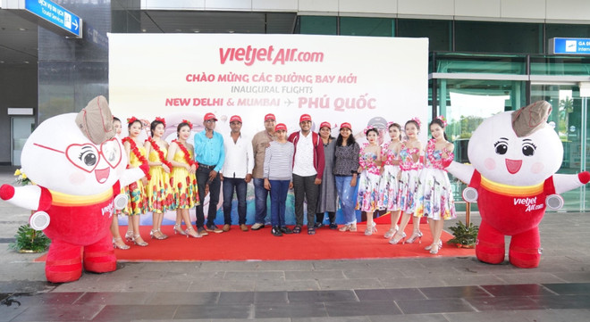 Vietjet ouvre deux nouvelles lignes reliant Phu Quoc à New Delhi et Mumbai ảnh 2 Vietjet ouvre deux nouvelles lignes reliant Phu Quoc à New Delhi et Mumbai ảnh 2