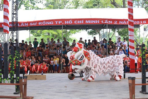 Clôture du Festival de danse des licornes-lions-dragons ảnh 1