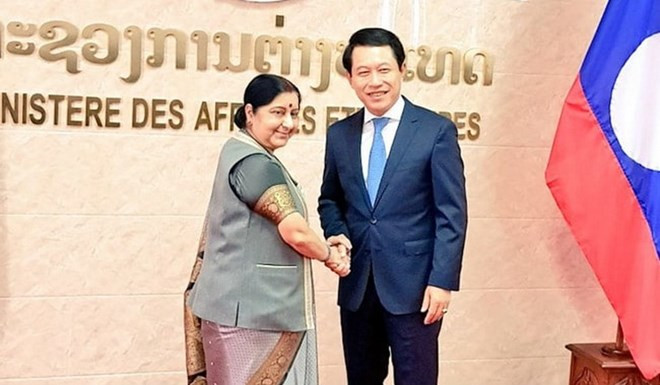 Inde et Laos fixent le processus de renforcement des relations bilatérales ảnh 1 Inde et Laos fixent le processus de renforcement des relations bilatérales ảnh 1