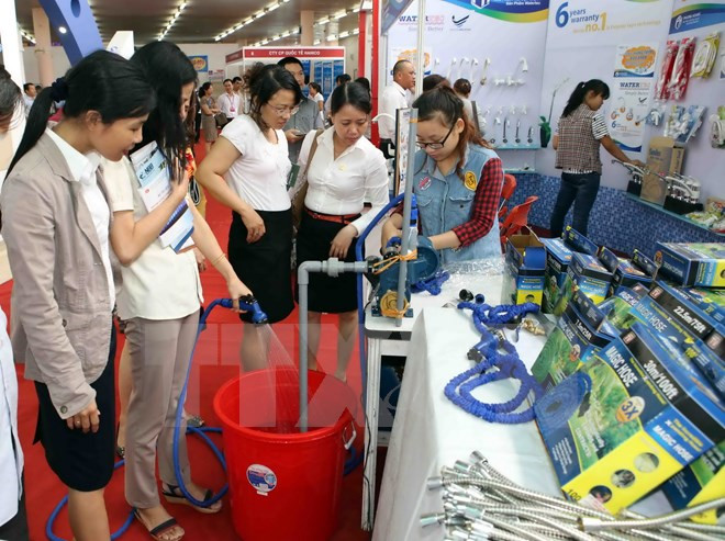 Ouverture de l’exposition internationale Vietbuild Cân Tho 2016 ảnh 1 Ouverture de l’exposition internationale Vietbuild Cân Tho 2016 ảnh 1