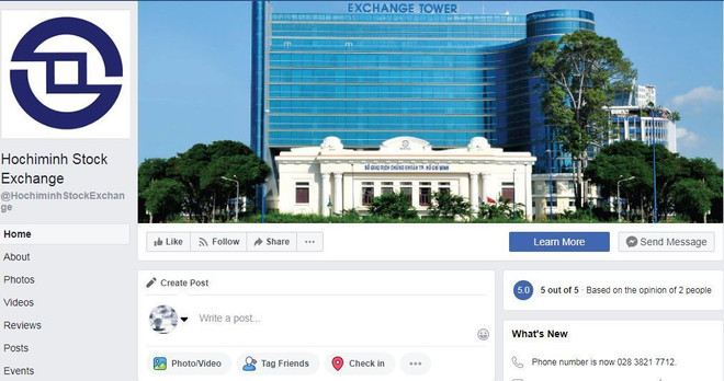 Le HoSE renforce la diffusion d’informations sur Facebook ảnh 1 Le HoSE renforce la diffusion d’informations sur Facebook ảnh 1