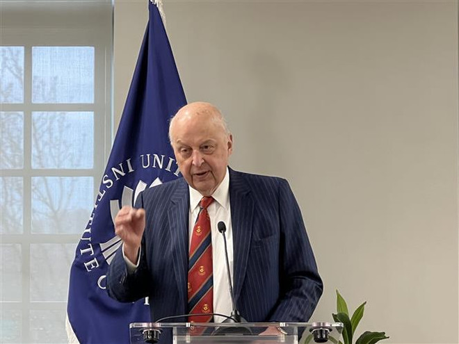 Echange de vues aux États-Unis sur le 50e anniversaire de la signature des Accords de Paris ảnh 2 Echange de vues aux États-Unis sur le 50e anniversaire de la signature des Accords de Paris ảnh 2