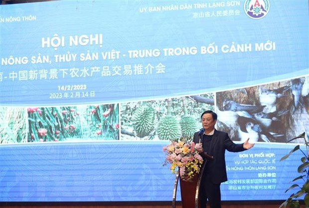 Le Vietnam et la Chine promeuvent leurs échanges commerciaux de produits agricoles ảnh 1 Le Vietnam et la Chine promeuvent leurs échanges commerciaux de produits agricoles ảnh 1