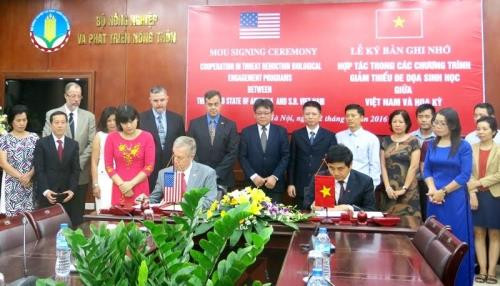 Coopération Vietnam - Etats-Unis pour réduire les menaces biologiques ảnh 1 Coopération Vietnam - Etats-Unis pour réduire les menaces biologiques ảnh 1