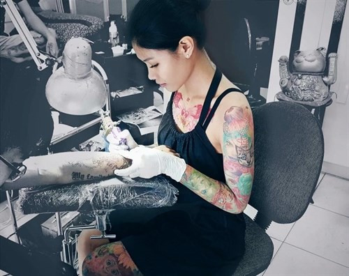 Convention internationale du tatouage au Vietnam ảnh 1