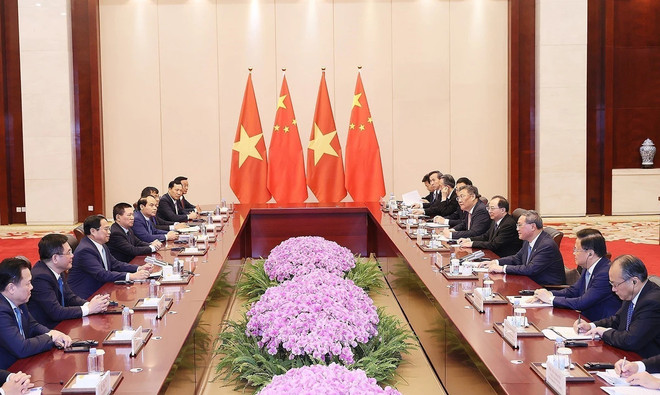 Développer le partenariat de coopération stratégique intégral Vietnam-Chine ảnh 2 Développer le partenariat de coopération stratégique intégral Vietnam-Chine ảnh 2