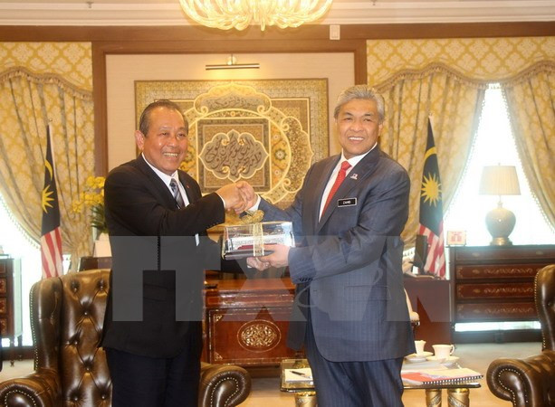 Le vice-PM permanent Truong Hoa Binh en visite officielle en Malaisie ảnh 1