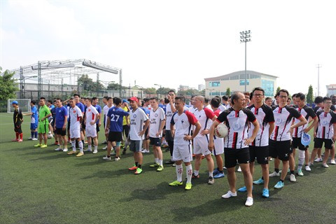 Un tournoi de football d’amitié Vietnam-France qui en appelle d’autres ảnh 1 Un tournoi de football d’amitié Vietnam-France qui en appelle d’autres ảnh 1