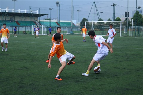 Un tournoi de football d’amitié Vietnam-France qui en appelle d’autres ảnh 3 Un tournoi de football d’amitié Vietnam-France qui en appelle d’autres ảnh 3