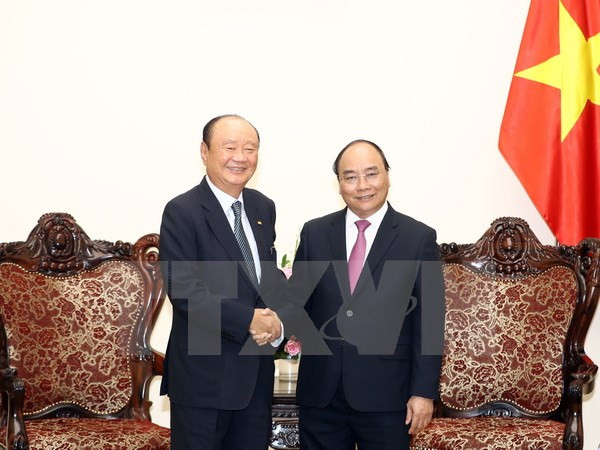 Le Premier ministre reçoit le président du groupe sud-coréen Charmvit ảnh 1 Le Premier ministre reçoit le président du groupe sud-coréen Charmvit ảnh 1