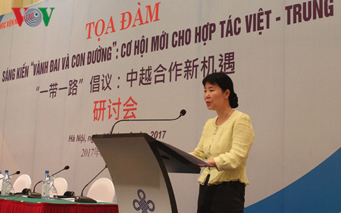 L’initiative chinoise "Ceinture et route" en débat à Hanoi ảnh 3 L’initiative chinoise "Ceinture et route" en débat à Hanoi ảnh 3