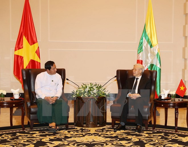 Le resserrement des relations entre le PCV et des Partis birmans ảnh 1 Le resserrement des relations entre le PCV et des Partis birmans ảnh 1