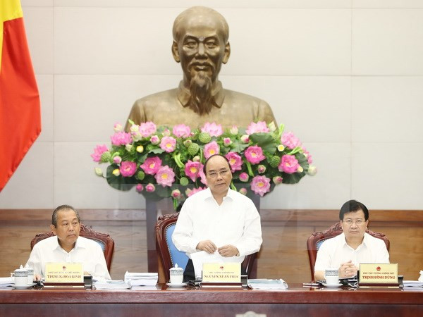 Réunion gouvernementale sur l’élaboration de lois ảnh 1 Réunion gouvernementale sur l’élaboration de lois ảnh 1
