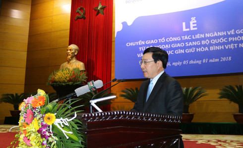 Le Département de maintien de la paix du Vietnam voit le jour ảnh 1 Le Département de maintien de la paix du Vietnam voit le jour ảnh 1