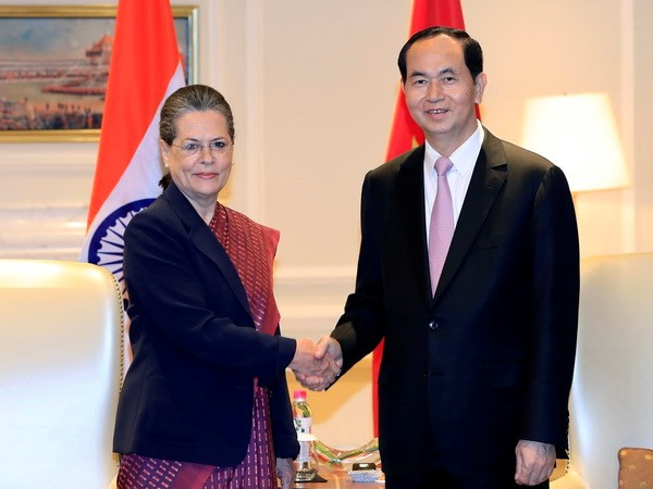 Activités du président Tran Dai Quang en Inde ảnh 1 Activités du président Tran Dai Quang en Inde ảnh 1