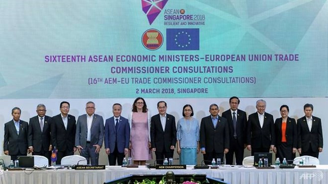L’ALE entre l’ASEAN et l’UE devrait être approuvé d'ici la fin de l'année ảnh 1 L’ALE entre l’ASEAN et l’UE devrait être approuvé d'ici la fin de l'année ảnh 1