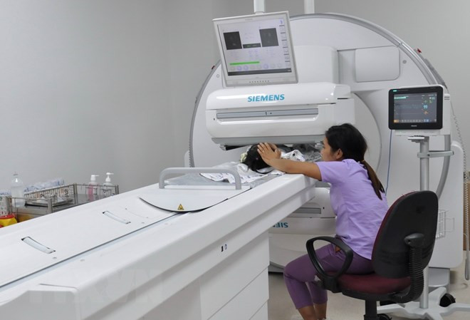 Scintigraphie rénale à l’Hôpital des enfants de Ho Chi Minh-Ville ảnh 1