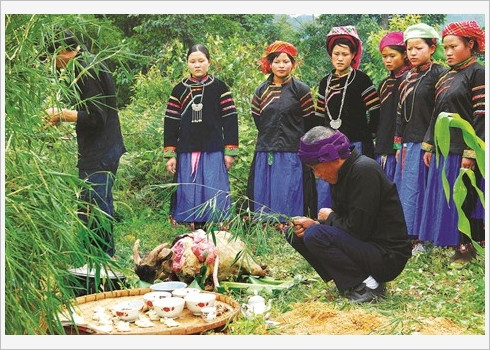 À Hà Giang, les Pu Péo célèbrent le génie de la forêt ảnh 2