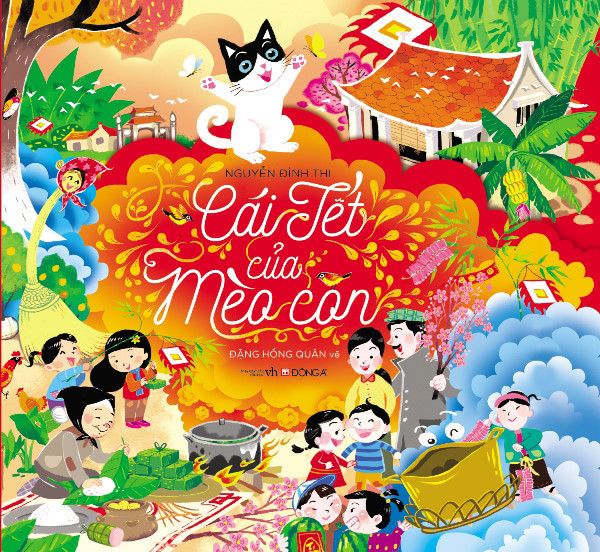 Le Têt du chaton, un livre pour vos enfants au printemps ảnh 1 Le Têt du chaton, un livre pour vos enfants au printemps ảnh 1