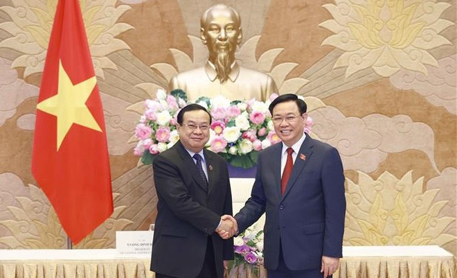 Le Vietnam s’attache toujours aux bonnes relations traditionnelles avec le Laos et le Cambodge ảnh 1 Le Vietnam s’attache toujours aux bonnes relations traditionnelles avec le Laos et le Cambodge ảnh 1