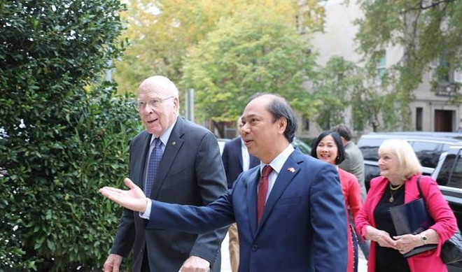 Le président pro tempore du Sénat veut plus d’échanges entre jeunesses américaine et vietnamienne ảnh 1 Le président pro tempore du Sénat veut plus d’échanges entre jeunesses américaine et vietnamienne ảnh 1
