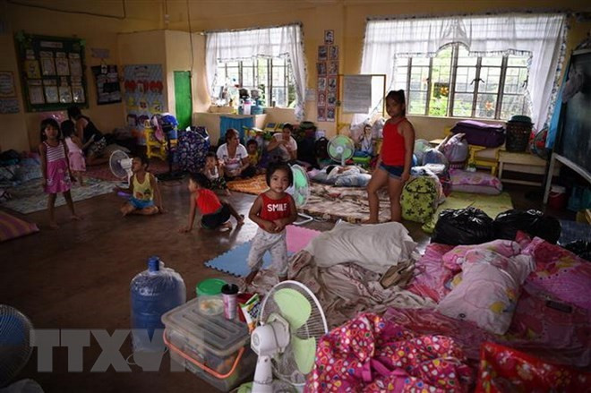 Le typhon Mangkhut fait 25 morts aux Philippines ảnh 1 Le typhon Mangkhut fait 25 morts aux Philippines ảnh 1