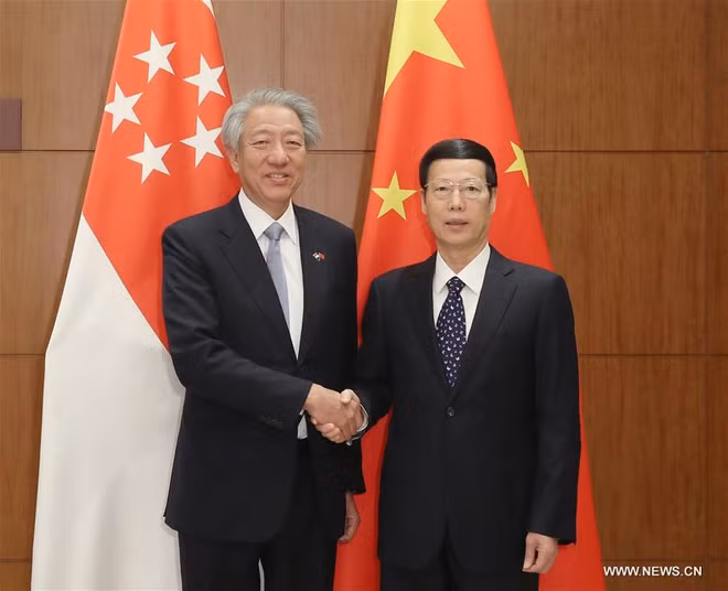 La Chine et Singapour définissent les priorités de leur coopération future ảnh 1