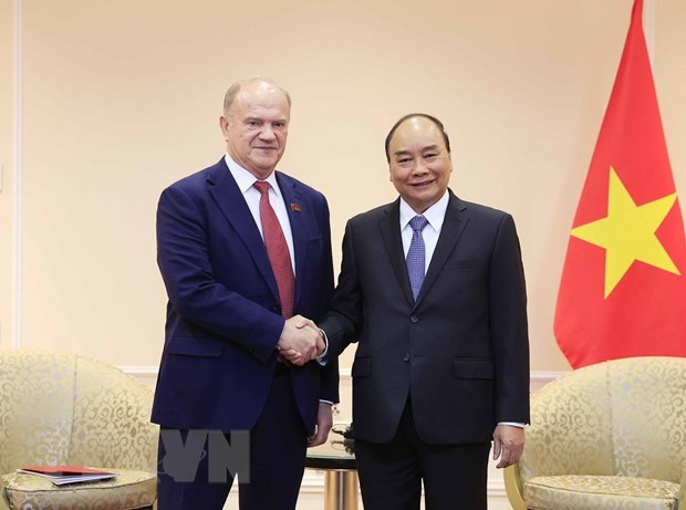 Le Vietnam souhaite renforcer l’amitié avec le Parti communiste de la Fédération de Russie ảnh 1 Le Vietnam souhaite renforcer l’amitié avec le Parti communiste de la Fédération de Russie ảnh 1