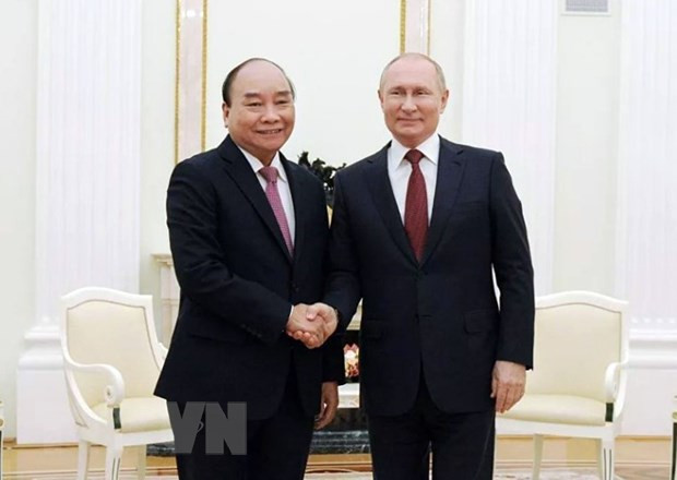 Le président Nguyên Xuân Phuc termine sa visite officille en Russie ảnh 1