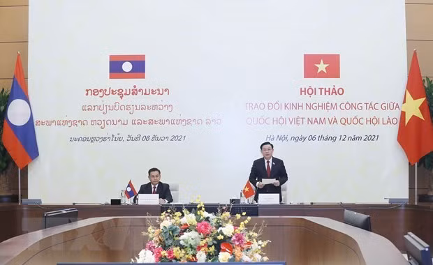 Vietnam et Laos partagent d’expériences dans le domaine législatif ảnh 1 Vietnam et Laos partagent d’expériences dans le domaine législatif ảnh 1