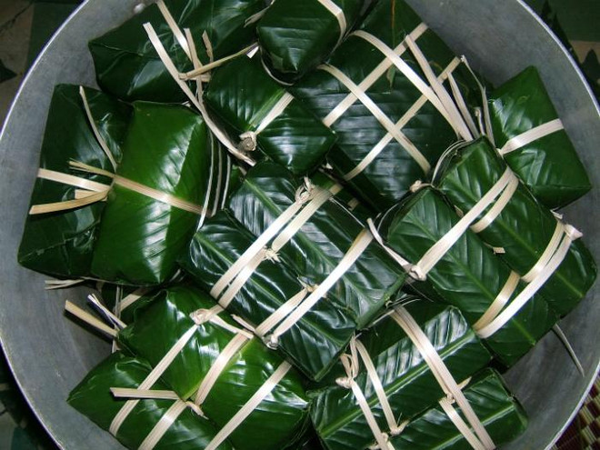Tranh Khuc : quand « nouvel an » rime avec « banh chung » !... ảnh 2 Tranh Khuc : quand « nouvel an » rime avec « banh chung » !... ảnh 2
