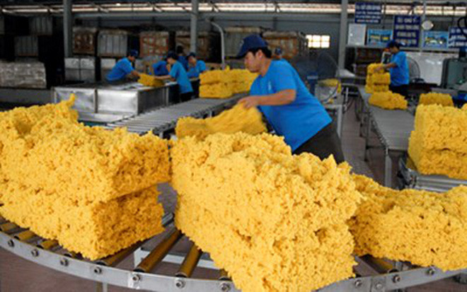 Près de 60% de caoutchouc vietnamien est exporté en Chine ảnh 1 Près de 60% de caoutchouc vietnamien est exporté en Chine ảnh 1