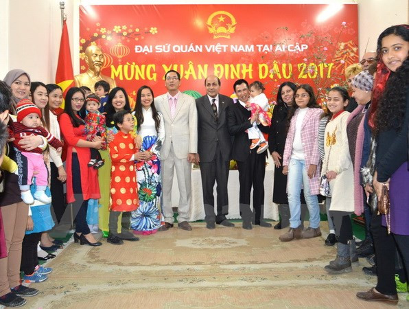 La diaspora vietnamienne accueille le Têt traditionnel dans différents pays ảnh 1 La diaspora vietnamienne accueille le Têt traditionnel dans différents pays ảnh 1
