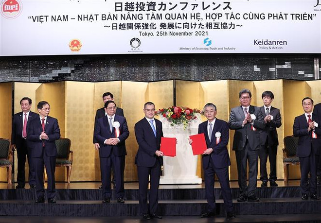 La visite du PM fait date dans le partenariat stratégique étendu Vietnam-Japon ảnh 3 La visite du PM fait date dans le partenariat stratégique étendu Vietnam-Japon ảnh 3